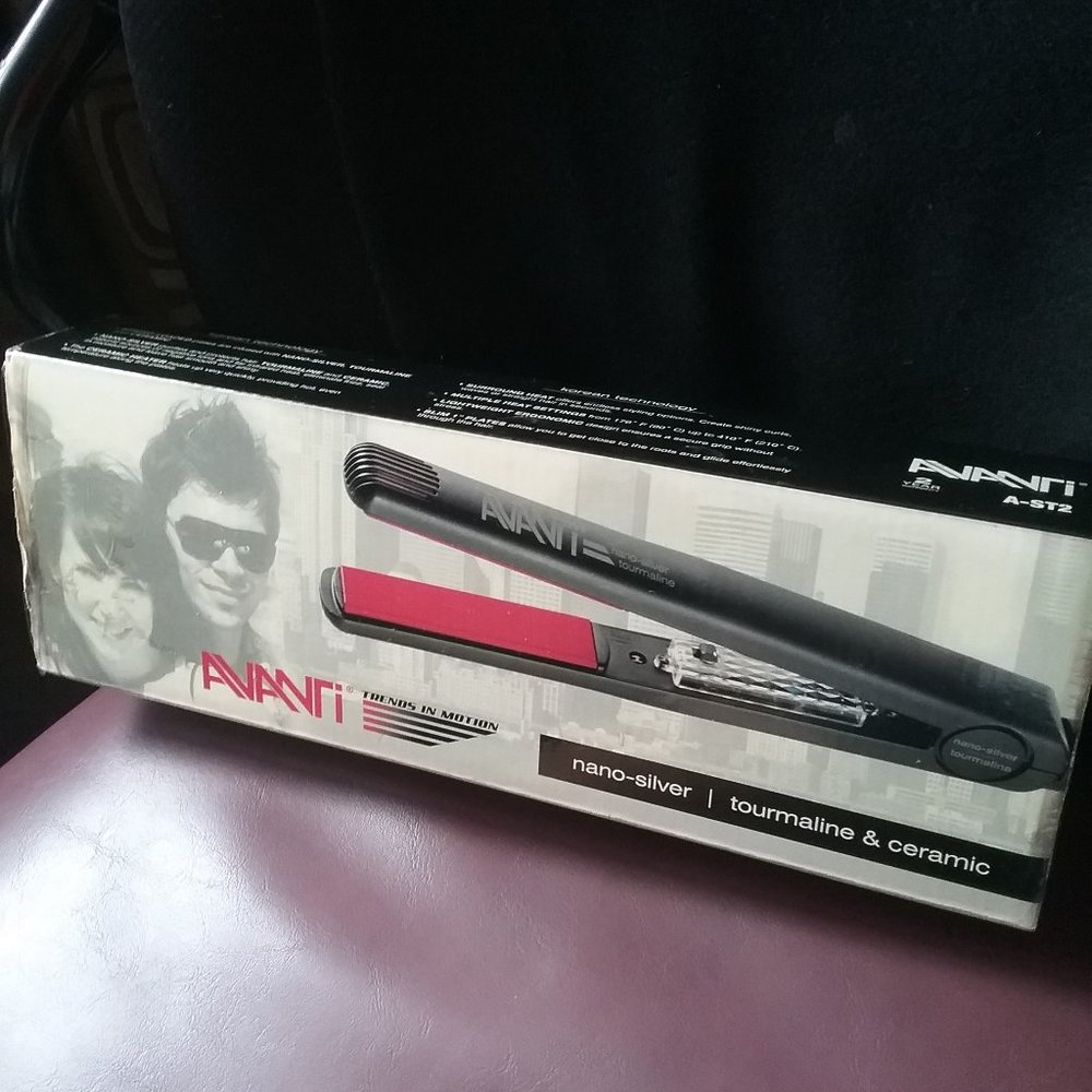flat iron, Avanti nano silver